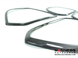Alfa Romeo Giulia Speaker Frame Trim - Carbon Fiber